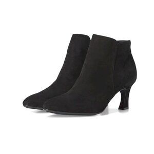 Sofft® Sasha Black Suede Booties Size 9M New in Box